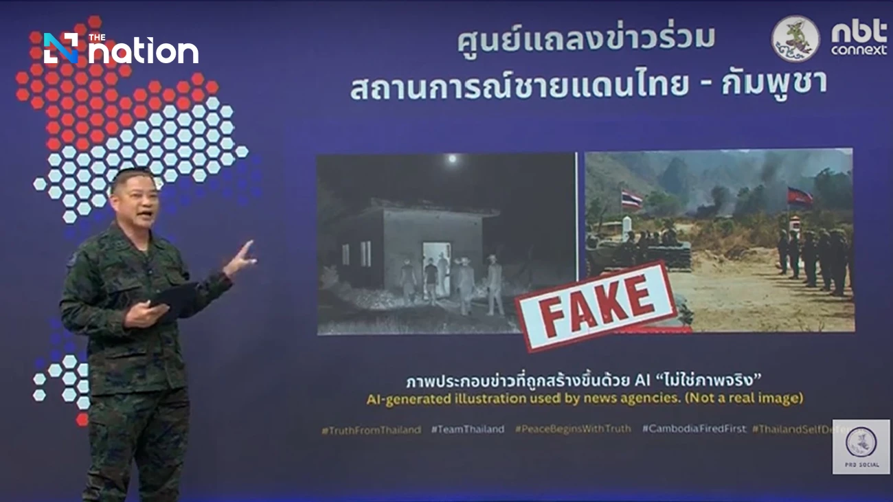 Thailand Kecam Kamboja Rekayasa Gambar Serangan ke Sipil, Hoaks dan AI Membahayakan